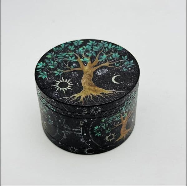 Smoking pipes Color printing all inclusive cigarette grinder, multiple models, four layer zinc alloy multi-color metal grinder
