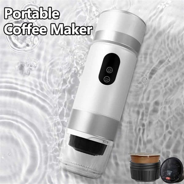 Multifunctional 3 in 1 portable capsule coffee machine overflow camping coffee machine outdoor espresso battery coffee machine L260526