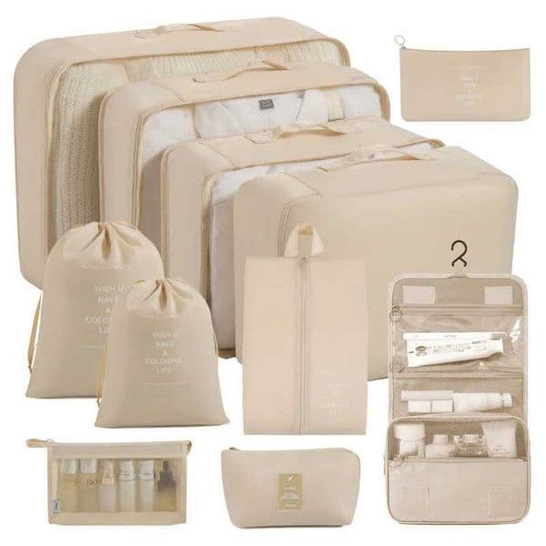 Travel Set Storage Bags Clothes Digital Toiletries Shoes Organizer bag Student Dormitories Clothing Sorting Bags Packing Cubes L260525