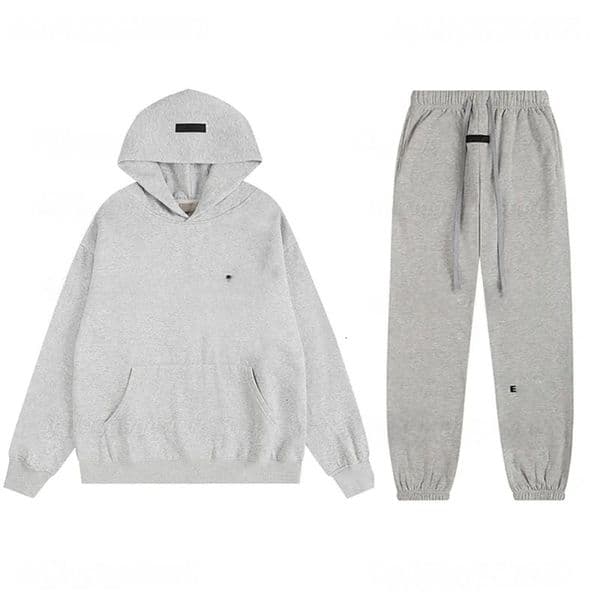Designer essentials two-piece set Men Hoodie Sweatshirts Designer high quality Hoodies Pants Set Jogger Women Classic Sweats Trend Pullover Fashion Tracksuit L-1 thumbnail 2