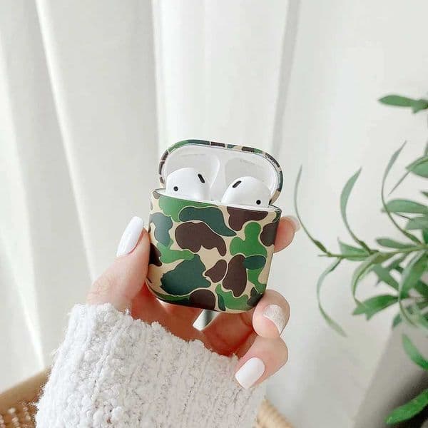 Army Camouflage Earphone Cases For AirPods 1 2 Pro Case Hard PC Cute Camo Headset Charging Box Cover Accessories for Air Pods 3 T260525K8V4