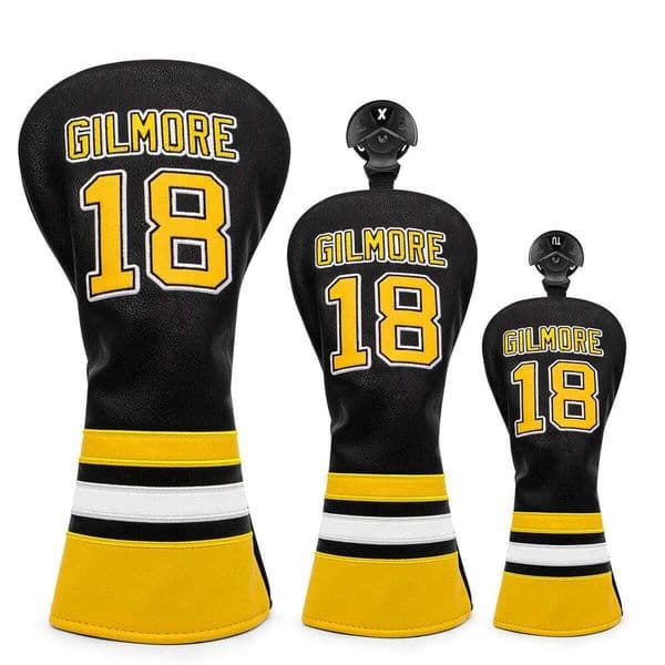Headcovers For Golf Head Cover Embroidery Gilmaore 18 Premium Leather Driver Fairway(FW) Wood Hybrid(UT) Blade Putte W260526