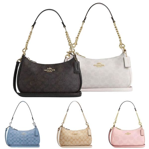 luxury c0achbags designer bag teri shoulder bag totebag tabby Designer Bags mini crossbody bag Women Classic Old Flower bag Casual Handbag Chain Bag Half Moon Bag