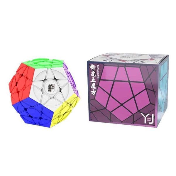 JudyCube YJ Yuhu Megaminx V2M Magnetic Magic Speed Cube Stickerless Yongjun Yuhu V2M Cubo Magico Puzzle L260526