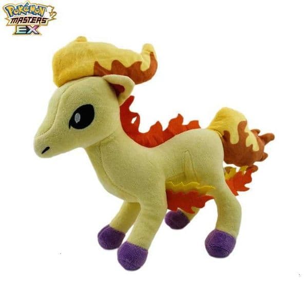 New 30cm Large Little Fire Horse Evolution Version Elf Series Sword and Shield Plush Doll Toy L260526N88Y