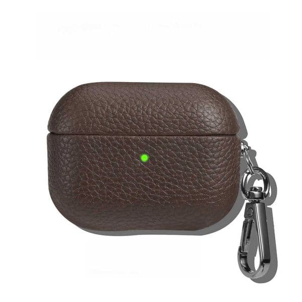 For AirPodsPro3 Protective Case Earphones 1 2 3 4th Generation Lychee Pattern Anti-drop Pro2 All-inclusive Leather Case T260525