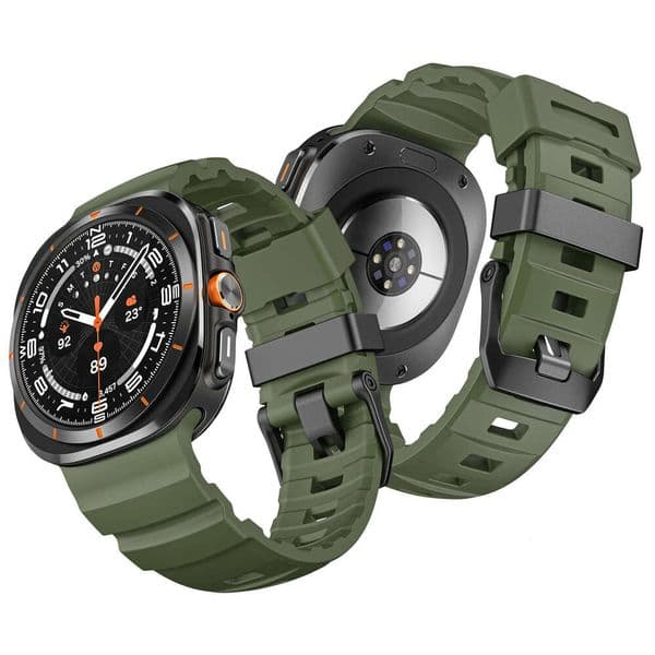 Wild Trail Samsung Ultra/Ultra 47mm Sports Silicone Watch Strap
