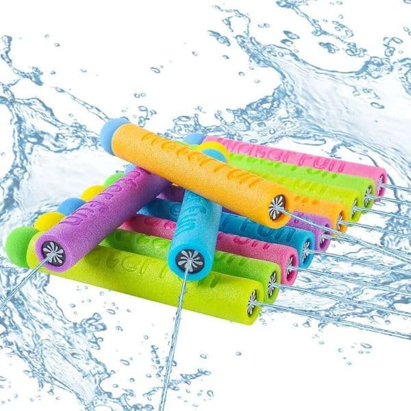 10 Packs Gun for Kids Summer Foam Watergun Water Squirter Soaker Blaster Outdoor Swimming Pool Beach Games Toys W260518
