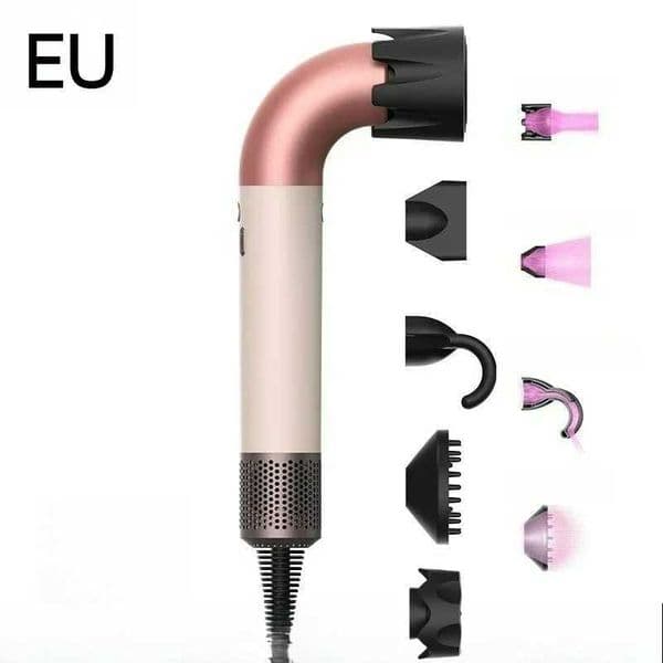HD18 high-speed household negative ion leafless hair salon single diffuser nozzle precise styling hair dryer streamlined tools L260526
