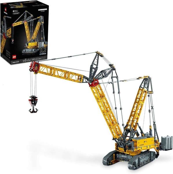 Technic Liebherr CrAWler Crane LR 13000 Model Set - Suitable for Adult Bedroom or Office Decoration - Adult Display - Gift Idea - 42146 Y260525
