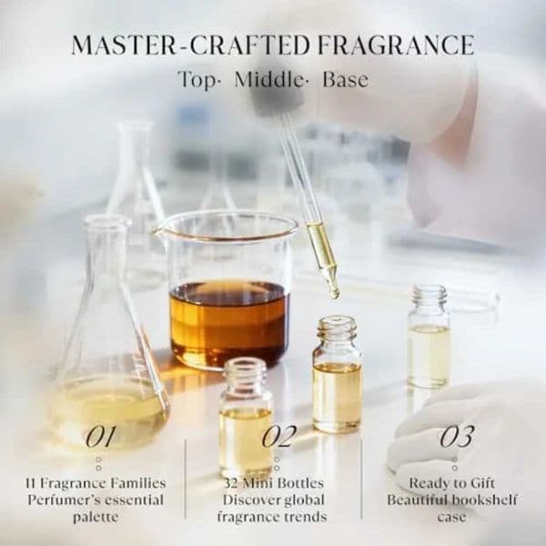HIQILI Discovery Fragrance Oil Set 32 Premium Scents for Essential Oils Diffuser Candle and Soap Making DIY Per He FraJ260527