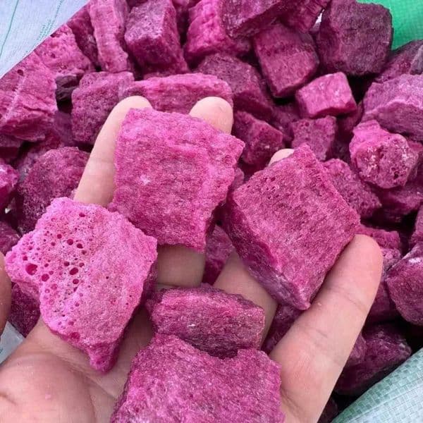 Natural Red Corundum Raw Stone Aromatherapy Diffuser Healing Gemstone Ruby Stone Ccrystal Ddecorative Sstone Mineral SpecimenR260527