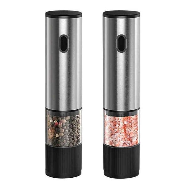 Electric Salt and Pepper Grinder Automatic Rechargeable Pepper Mill Shakers Adjustable Coarseness Kitchen Appliances L260526