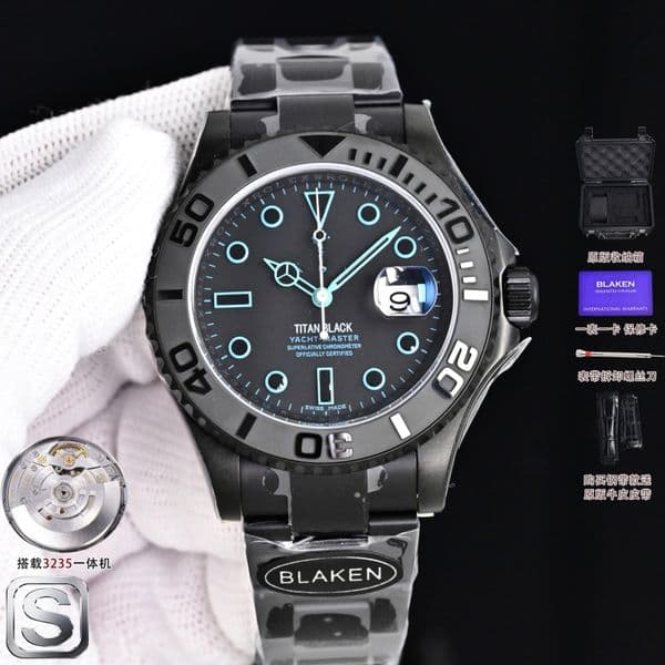 BLAKEN Factory 40mm 3235 automatic mechanical movement mens watch designer watch womens watches men wristwatches waterproof 01