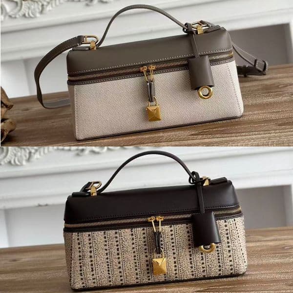 Evening Bags New designer fashion brand bag Leather Crossbody shoulder womens handbag Makeup Ostrich