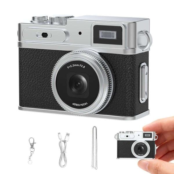 Mini Digital 0.96 Inch Keychain Camera Retro Support Memory Card 1080P HD Very Small Camcorder Video Recorder with Flash J260527