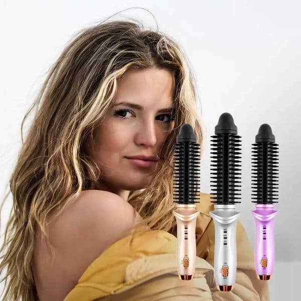 The most popular two-in-one ceramic curlers straightening combs and curlers hair brushes and hair styling tools L260526