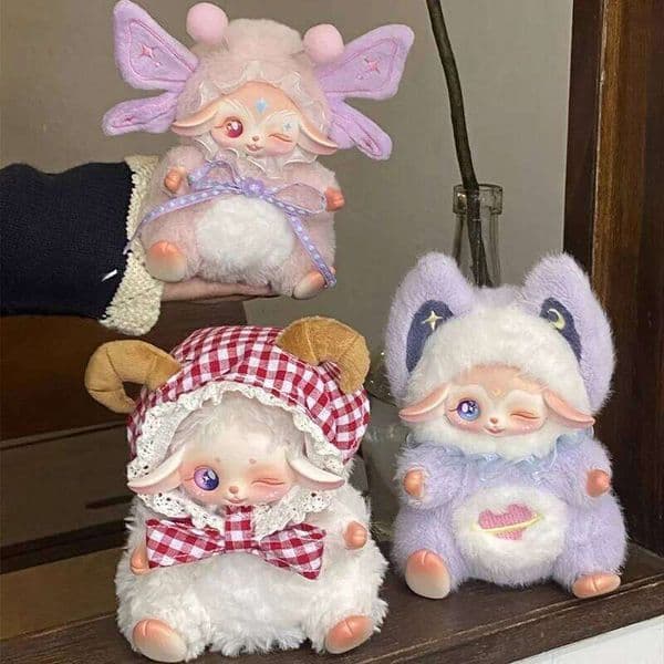 Hotplayz Sally Fantasy Fairy Plush Blind Series Creative Handmade Toys Elf Doll Ornament Model Mysterious Box Surprise Gifts 26Y0527
