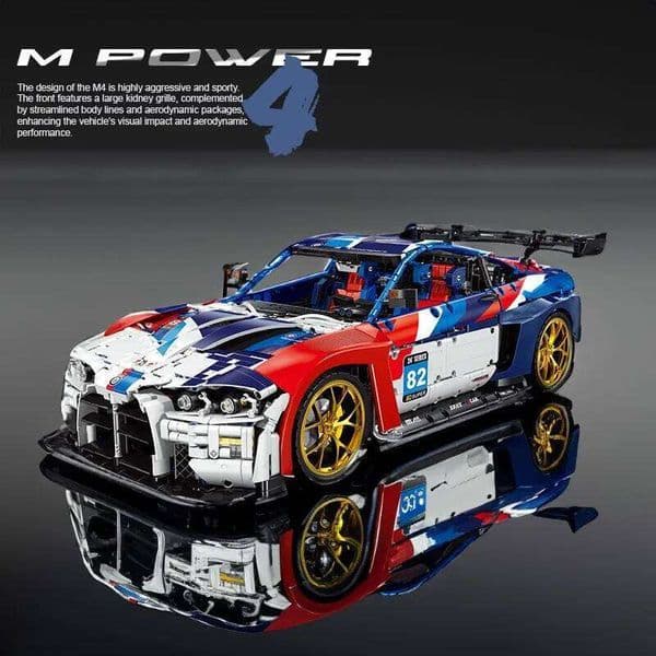 4556PCS MOC Technica M4 Supercars Building Blocks City Speed Super Racing Model Bricks High-Tech Toys Gift for Boys Kid Adult J260527