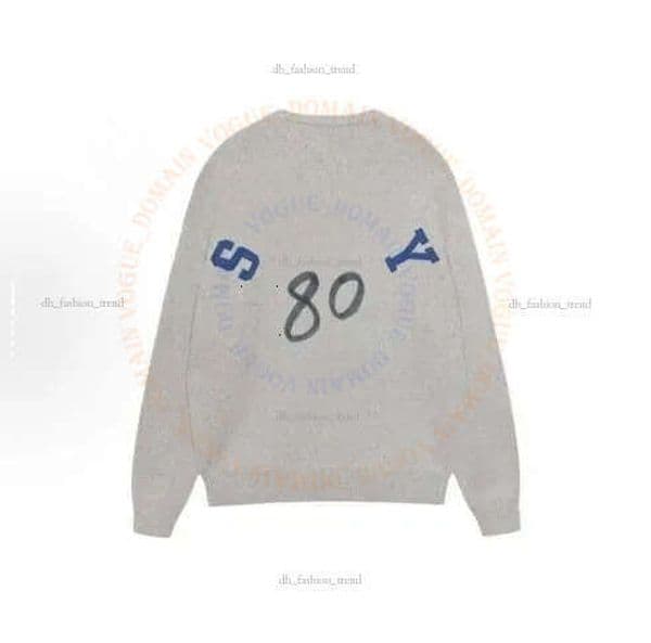 Stusweater Designer Mens Knitted Jacquard Letter Pattern Vintage Hip Hop Casual Sports Long Sleeve Sweater Men Stussyless 8a7