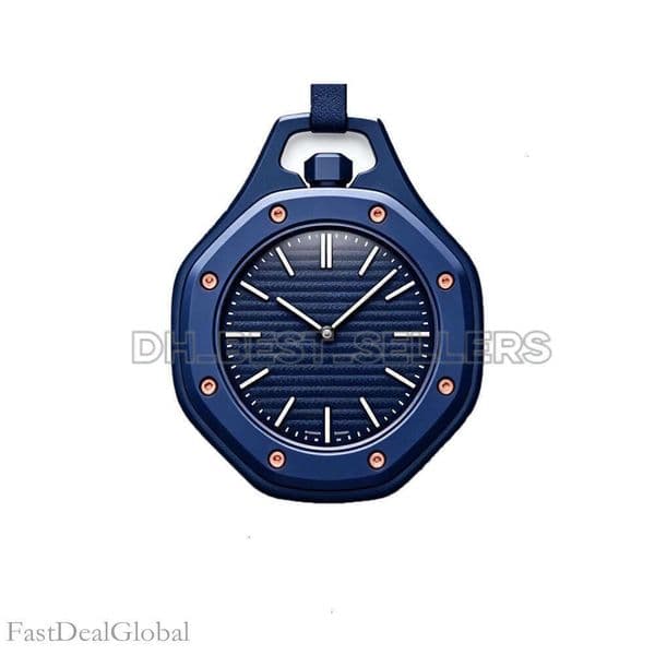 High End Swatchap Watch Pocket Watch Designer Elegant Mens Timepiece Top Quality Chronograph Leather Bands Movement Automatic Quartz Audermar Watch 699
