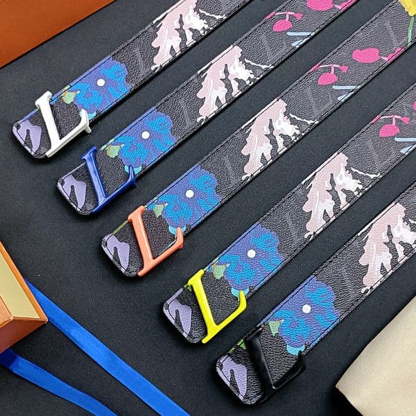 New Business Style Black Belt High End Luxury Buckle With Belt Versatile And High Quality Belt For Daily Trends Width 3.8cm