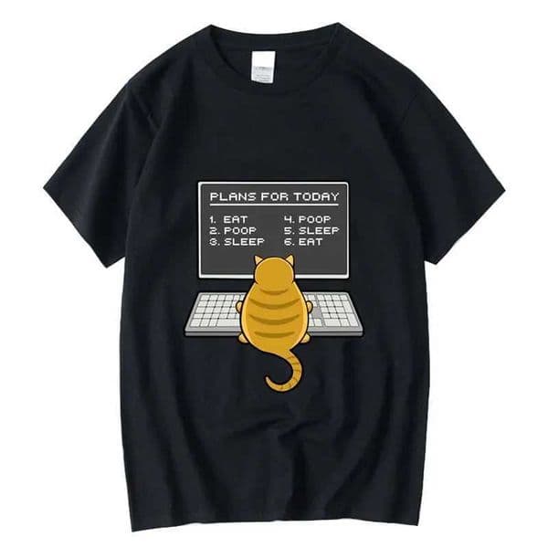 Summer Mens High Quty T-shirt cotton Funny Programmer Print Casual Loose Cool T Shirt O-neck Male T-shirt Male Ts Shirt D260527