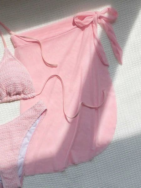 Summer cute camisole neck-hanging bikini youthful beachside surfing female swimmer C260527