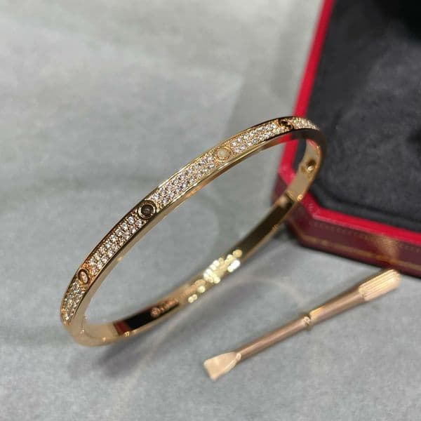 Classic Luxury Bracelet Full Diamond Copper 4mm Design Bracelets for Women Exquisite Charm Bangles Jewelry Wristband Party Gift