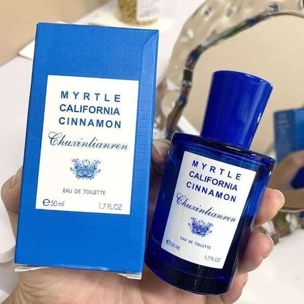 Luxury Blue Mediterranean Neutral Fragrance Spray Natural Wood Fresh Fruity Long-lasting Couple High-end Charm Perfume 26L0527