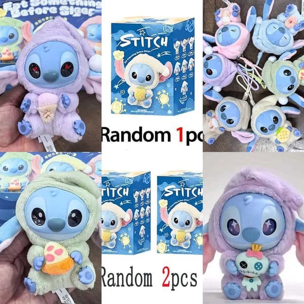 Eat Sething Before Sleep Series Blind Box Vinyl Plush Mystery Box Cute Doll Surprise Toy Gift Toy H251220 Y260527