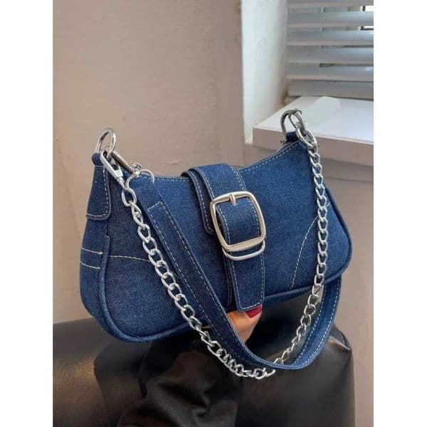 Designer Wens new fi Cross-shoder bag shoder denim bag small design Y2K exquisite jeans bagJ260527