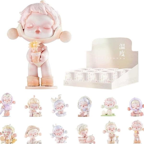 SKLPANDA Warmth Series SKLPANDA Blind Box Figures Rand Design Action Figures Collectible Toys He Decorations Holiday Birthday Gifts for Girls and Boys Sing Y260527