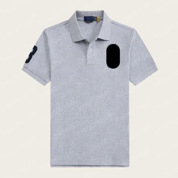 Designer polo hoodie high quality men Tshirt striped lapel short sleeve classic casual mens polo shirt fashion clothing polo hoodie sweatshirt men tracksuits grey