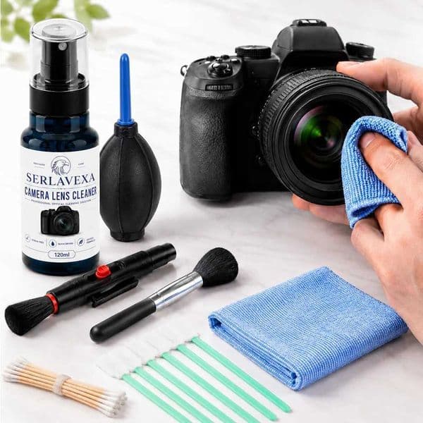 Multi-purpose Camera Lens Cleaning Tools Kit Screen Cleaner Spray Air Blower Brush for DSLR Laptop Keyboard Phone Screen Z260527