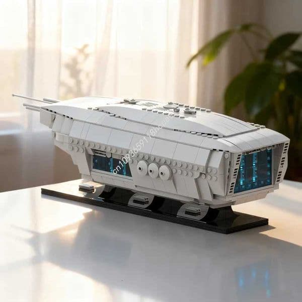 949pcs MOC 1 Ton Falk Class Escort Carrier Star Model Building Blocks Construction DIY Christmas Gift Idea Toy Kids BirthdayJ260527