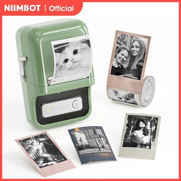 NiiMbot B21 PRO Bluetooth Adhesive Label Printers Mini Thermal Printer Wireless Barcode Label Maker for Office Clothing 260526