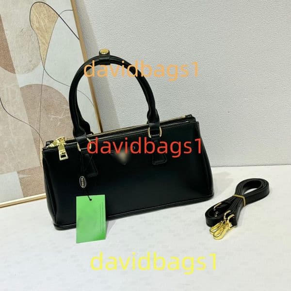 Luxury Plogo bag Top quality Handbag Classic Tote bag Women's Black Leather Crossbody Handbag Trendy Designer Style Shoulder Tote Bag 8079er