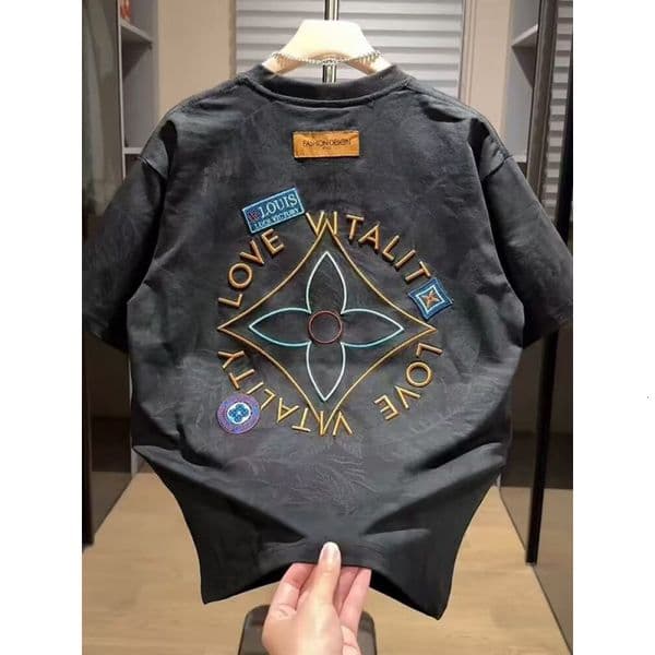 T Shirts For Men Designer Casual Oversized Sweatshirt Summer White Fashion Homme Graphic Tee Polo Shirt Sporty Style Y2k Essential Clothes
