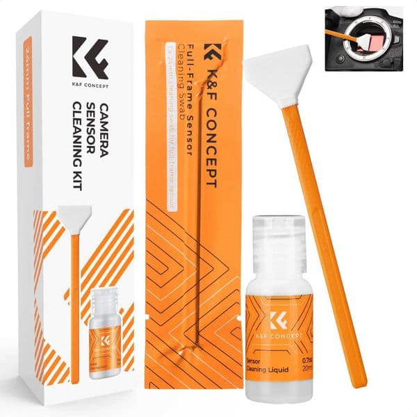 KF CONCEPT 24mm Full Frame/16mm A-C Sensor Cleaning Swab 6 20ml Liquid Sensor Cleaner Sets For DSLR SLR Digital Camera Z260527