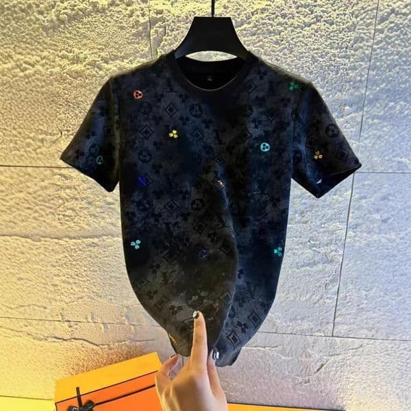 T Shirts For Men Summer Tops Polo Shirt Men Short Sleeves Sporty Style Graphic Tee Casual Style Polo Shirt Y2k White Fashion Essential Clothes