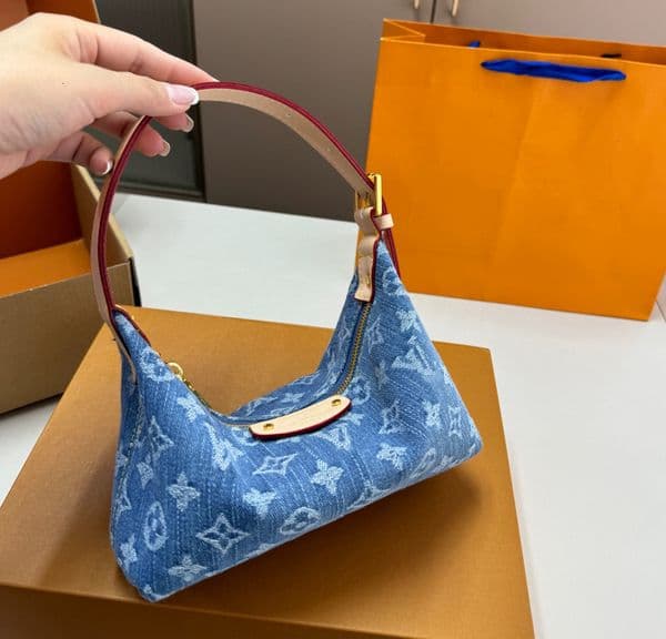 AAA designer purse Luxury bag designer bags High quality jean shoulder bag designers woman crossbody pink bag blue purses vintage handbags designer for women tote