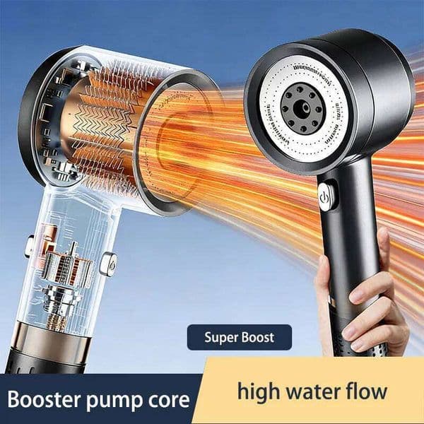 Bathroom Rain High Quality Spray Head Set Household Turbo Filter Hand Shower 26Y0527