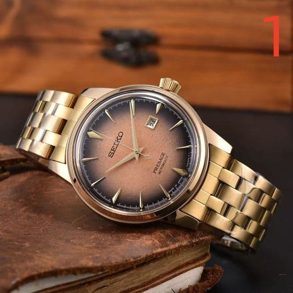 Sei Wrist Watches for 2026 Mens Watches Three needles Automatic mechanical Wastch High quality Top Luxury Brand Steel Strap Fashion PRESAGE designer Holiday Gift