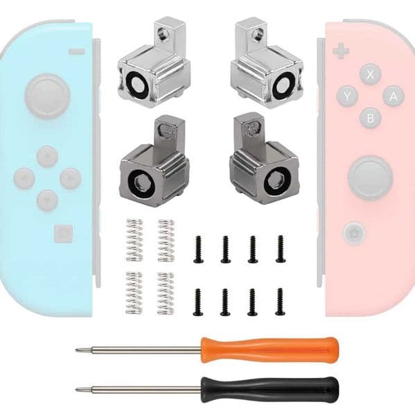 15 in 1 Alternaive Metal Latch for Nin-tendo Switch OLED Controller Gamepads Replacement Fix Shackle Tight Repair Tools Z260526