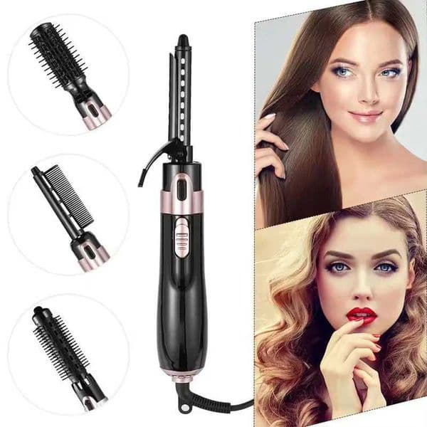 4-in-1 hair dryer negative ion hair curling comb hair straightener electric hair dryer home styling salon tools L260526