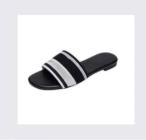 Slippers Women Sandal Summer Stripe Slipper Slider women ladie flip flop Embroidery Double Mule Z260527