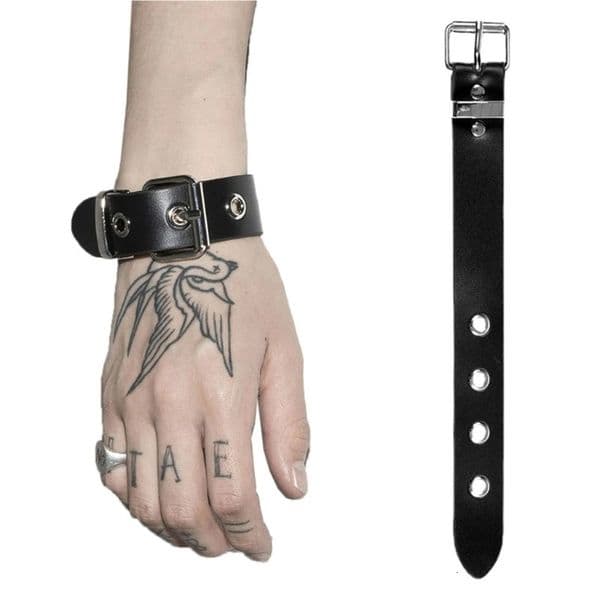 Fashion Wide Strap Bracelet Adjustable Length Bracelet Suitable for Punk Party260527
