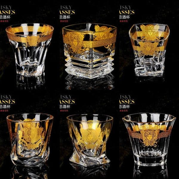 Crystal glass whiskey glass beer glass personalized home wine glass wine glass s glasses set 260312Y260527