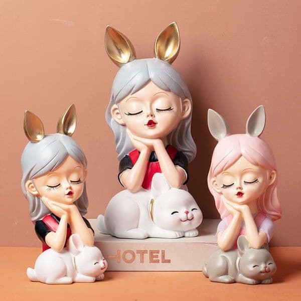 2026 New Designer Ornaments Entrance Decoration Gift: Cat Figurine For Girls Give To Their Girlfriends Resin Home Decor Adorable And Cute Style